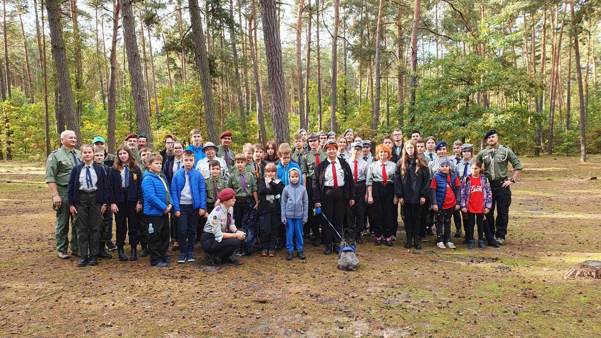 Rozpoczęcie roku harcerskiego 2021/22 – ,,Wyskocz z sieci”
