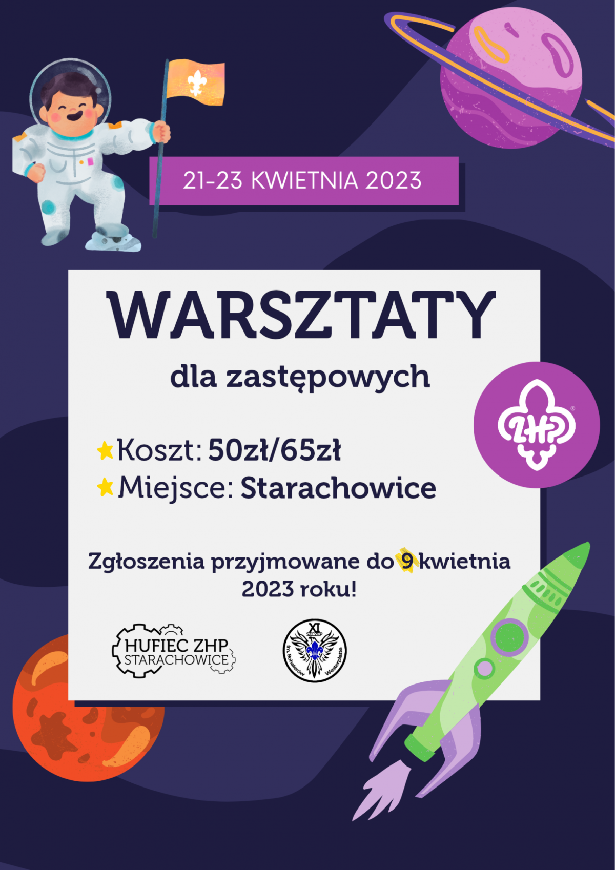 Warsztaty dla zastępowych ,,Kosmos”
